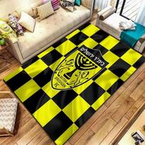 Beitar Jerusalem Carpet Rug for Living Room Bedroom Home Sofa Decoration,Kids play Non-slip Floor Mat 80x120cm( 31x47in)