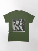 Jane Birkin Serge Gainsbourg _amp_ Jane Birkin Je t_aime moi non plus black and white Active Classic T-Shirt XL white