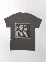 Jane Birkin Serge Gainsbourg _amp_ Jane Birkin Je t_aime moi non plus black and white Active Classic T-Shirt M white