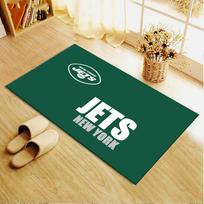 NY Jets Carpet Rug for Living Room Bedroom Home Sofa Decoration,Kids play Non-slip Floor Mat 40x60cm( 15x23in )