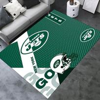 NY Jets Carpet Rug for Living Room Bedroom Home Sofa Decoration,Kids play Non-slip Floor Mat 80x120cm( 31x47in)