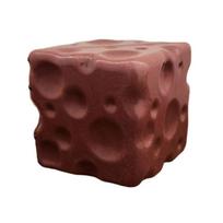 6Cm Cheese Squeezed Cube Super Soft Realistic Cheese Squishy Toy Hand Relax Anxiety Relief Slow Rebound Fidget Toy