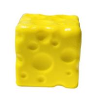 6Cm Cheese Squeezed Cube Super Soft Realistic Cheese Squishy Toy Hand Relax Anxiety Relief Slow Rebound Fidget Toy