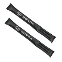 hot Fit PU Leather For Honda Civic XRV CR-Z CRV Car Seat Gap HRV City Accord Legend Jazz RR VTi padding Seat plug Leakproof d42 Pads gray