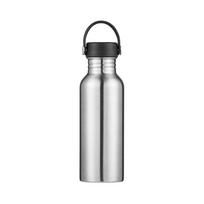 Bamboo Lid Insulated Single Walled Stainless Steel Metal Flask Bicycle Water Bottles Water Bottle 750ml-Steel Core Lid