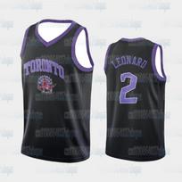 New Raptors Kawhi Leonard No.2 Red 3D Printed Home Sleeveless Basketball Shirt Tank Top Family V-neck Mesh Breathable T-shirt XL gray