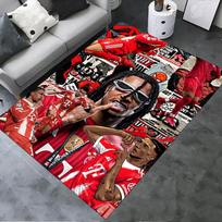 Michael Olise Carpet Rug for Living Room Bedroom Home Sofa Decoration,Kids play Non-slip Floor Mat 100x120cm( 39x47in )
