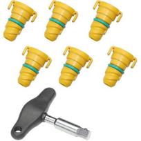 Oil Drain Plug 8 Pack Fit Ford F150 Mustang Bronco Edge Lincoln Explorer Standard style