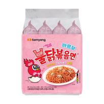Samyang Buldak Carbonara Hot Chicken Flavor Ramen 130g, 4 Packs