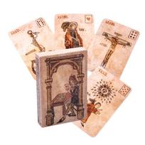 Silson Lenormand Tarot Denis Aukštos Kokybės Būrimo Stalo Žaidimai Vakarėlio Pramoginiai Žaidimai Okultinis Kortų Žaidimas beige