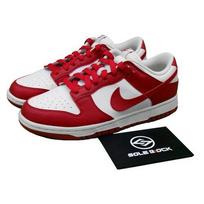 Nike Dunk Low Next Nature Gym Red/White 2022 Women's DN1431-101 EU 40 raudona