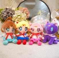 Japonijos Anime Sailor Moon Pliušiniai Žaislai Tsukino Usagi Kaiou Michi Kimšti Lėlė Mergaitiško Kambario Dekoras Kimšti Kawaii Dovanos Merginai brown
