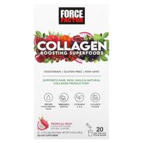 Force Factor, collagen-boosting superfood, tropical fruit flavor, 20 stick packs, 5 g (0.18 oz) each