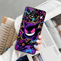 Dėklas Honor X6 X9a X7 200 400 Lite X5b X8 8X Magic5Lite 70 90 Dėklas Telefonui Anime Pokemon Gengar Honor X8 5G black