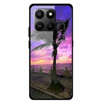 Case For Honor 400 Smart 5G 200 Pro Glass Cover Bumper for Honor play 10t 5g  Fashion Phone Cases Hard Tempered Back Cover Funda -Honor 200 PRO black