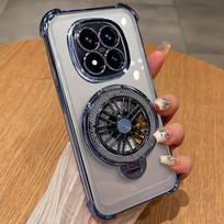 Skirta Redmi Note 15 Pro 5G Note 15 Pro Plus Note14PRO dėklas Laikiklis su giroskopu Kameros apsauga Danga Oro pagalvė Skaidrus galinis dangtelis Note 15 Pro Plus