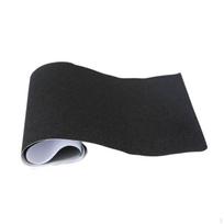 Ilga neslystanti juosta riedlenčių sportui, atspari vandeniui ir lipni, lauko sportui, longbordui Rectangular black