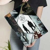 Linkin Park Meteora Album Cover Art Custom Metal Tin Sign Home Decor Music Band Poster Wall Art 20x30cm（7.8x11.8inch） black