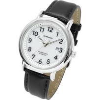 LAD WEATHER Men's Women's Analog Solar Watch Black Japanese Movement Date Display Luminous Hands Battery-Free white