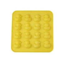 Duck Silicone Mold Food-Grade Chocolate Mold for Pudding Jelly Gypsum Easy-Release Heat-Resistant Duck Cookie Mold for Cake Decor Candy B yellow