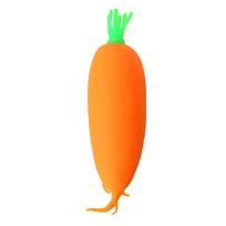 Destiny Action Figures Carrot Strawberry Dragon Realistic Model Giant Carrot Stress Toy Moldable Slow Rise Dragon with Control orange