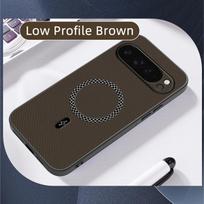 Magnetic Leather Case for Google Pixel 11 10A 10 9 Pro XL 8 8A 7 7A 6 6A Cover Soft Shockproof Full Camera Mag-safe Charge Shell Google Pixel 11 Pro XL gray