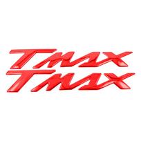 3D motorcycle stickers, water tank side strips, logo badges, accessories, accessories, accessories. These stickers are suitable for all modelsTMAX red