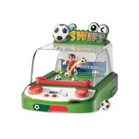 Football Shooting Game Machine with Scoring Display Manual Ejection Soccer Tabletop Toy for Kids Interactive Family Playset gray