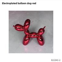 Modern Art Balloon Dog Decor With Colorful Graffiti Finish For Home And Gift Use Style E black
