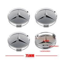 60/63/68/75mm Originalus automobilio ratlankio centrinės dalies dangtelio lipdukas Mercedes Benz AMG C200 C260 C300 W108 W124 W126 W140 W169 W176