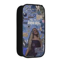 Large Pen Box Freya Skye Stars Align Tour 2026 Merch  Double Layer Pencil Bag Girl Make Up Bag Gift (as the picture,L) gray