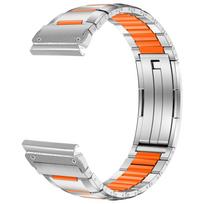 22/26 mm nerūdijančio plieno silikoninė apyrankė, skirta Garmin Fenix 8 47/51 mm 7 7X Pro 6 6X QuickFit apyrankės dirželiui, skirta Epix Gen2 Marq QuickFit 26mm gray
