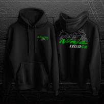 For Kawasaki Ninja 1100SX 2025 fans - Motorcycle Hoodie M black