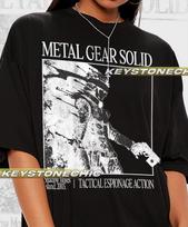 Metal Gear Solid T-Shirt, Metal Gear Solid T-Shirt, Movie T-Shirt, Gift For Women and Man Unisex T-Shirt 110 white