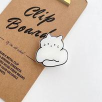 Korean Cute Acrylic Flower Cat Universal Phone Holder Grip Tok Pocket Socket For iPhone 17 Samsung Finger Ring Expanding Stand