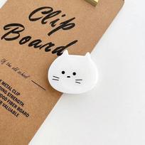 Korean Cute Acrylic Flower Cat Universal Phone Holder Grip Tok Pocket Socket For iPhone 17 Samsung Finger Ring Expanding Stand