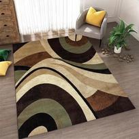 Nordic Style  Area Rug Abstract Geometric Carpet Non-Slip Washable Carpet for Living Room Bedroom and Home Decor Floor Mat 120x160cm(46x62in)