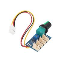DC12V 4 Channel PWM Fan Speed Controller Module with Knob Adjustable Board for Quiet Laptop Desktop Cooling Fans 3-pin plug wires