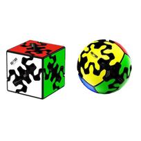 Qiyi 2X2 Gear Shift Magic Cube Ball Mofangge 2X2 Gear Magic Cubes Professional Cubo Magico Puzzle Toy For Children Kids Gift Toy