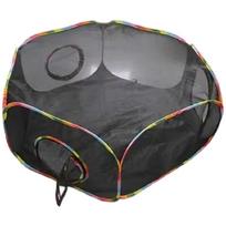 Indoor Cats Tunnel Tent Foldable Playtent Teaser Toy Physical Activity Tent Chew Resistant Playhouse for Pet Enriching