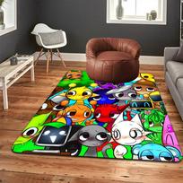 Dandy's World Rug Floor Mat for Living Room or Bedroom Soft and Comfortable Carpet a Gift for Birthday and Holiday.ZFF0913030 120x160cm( 47x62in )