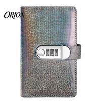 Lockable Bill Organizer A6 Cash Budget Binder with Password Lock, 100 Transparent Pockets Organizer, Personalized Budgeting Tool PU Leather juoda