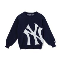 New Era MLB New York Yankees Long-Sleeve Sweater Navy 13762715 S white