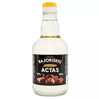 Obuolių actas BAJORIŠKIŲ 6%, 400 ml