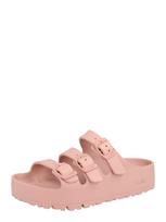BIRKENSTOCK Šlepetės 'Florida III' ryškiai rožinė spalva