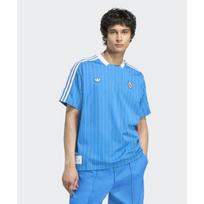 Adidas Originals Real Madrid Patogūs Minkšti Odai Draugiški Trumpomis Rankovėmis Futbolo Marškinėliai Unisex Viršutiniai Drabužiai JN3060 L blue