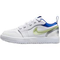 Air Jordan 1 Low Alt PS White Hyper Royal Kids Sneakers HJ9956-100 35 white