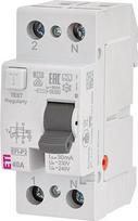 ETI Srovės nuotėkio rėlė ETI EFI-P2 A 10kA, 2P, 40 A, 240 V,30mA