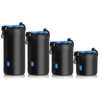 Popular Shockproof Neoprene DSLR Camera Lens Pouch black