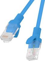 Lanberg PCU6-10CC-0200-B networking cable 2 m Cat5e U/UTP (UTP) Blue
